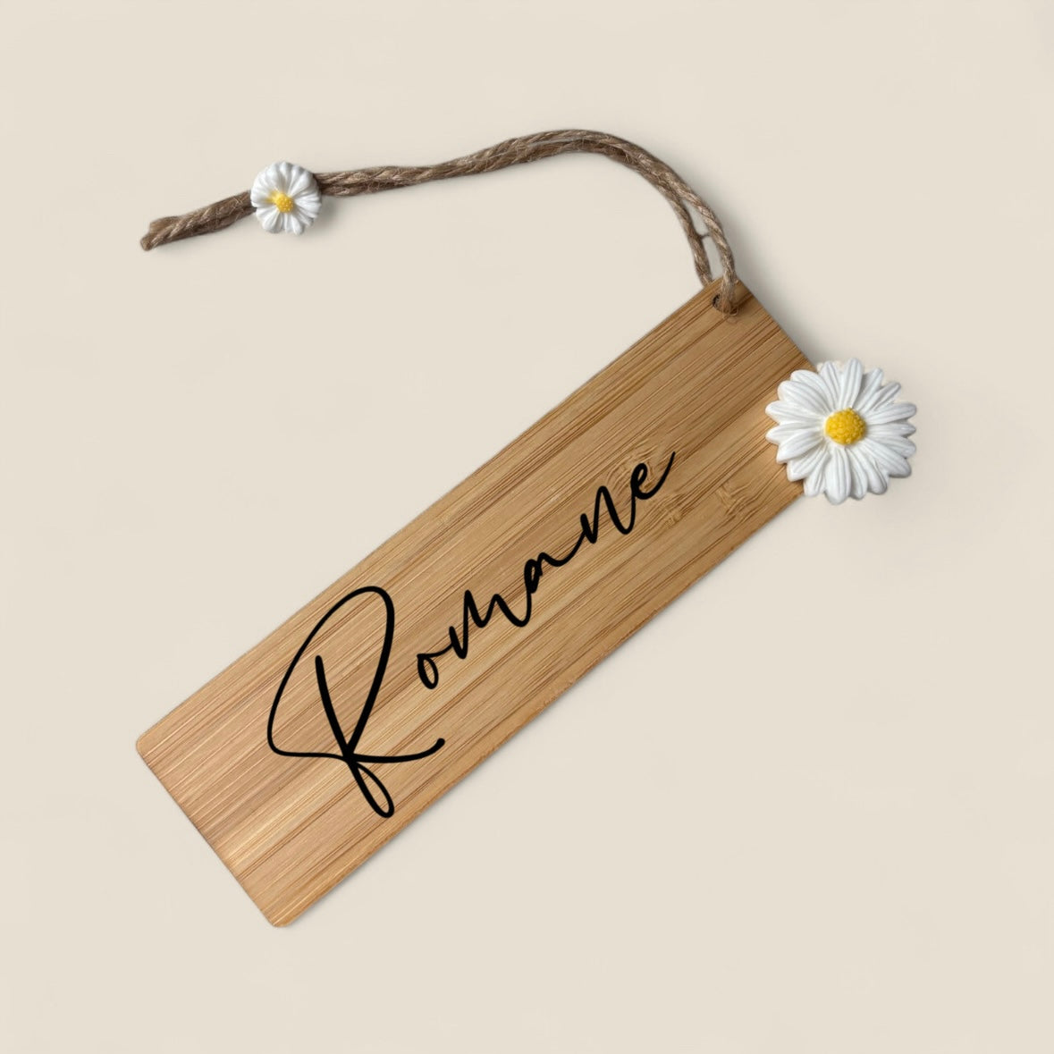 Marque-page marguerite