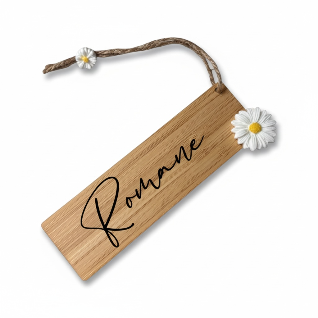 Marque-page marguerite