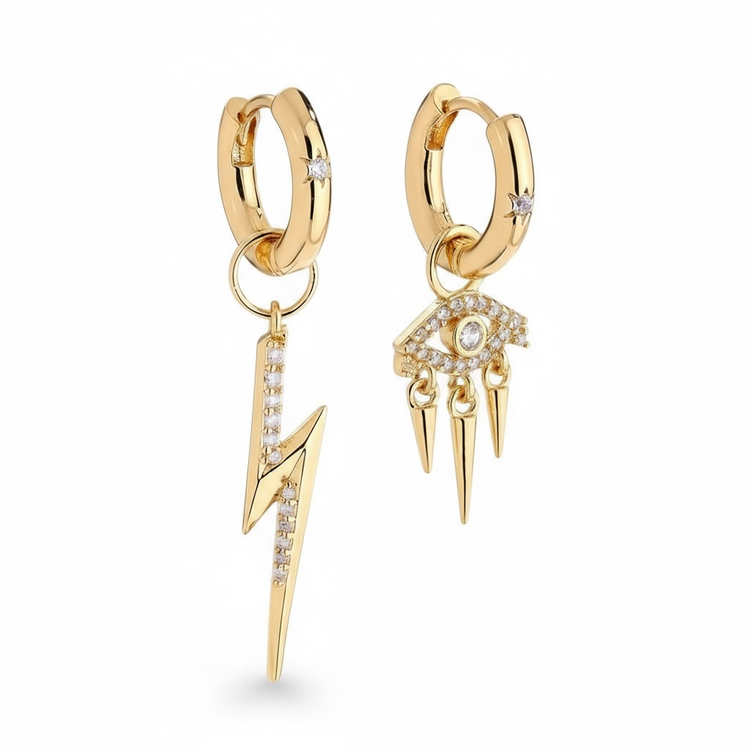 Les boucles d’oreilles en or fin