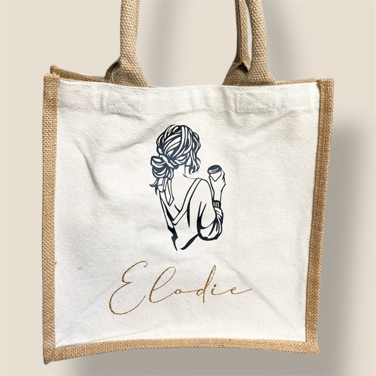 Sac personnage et prénom