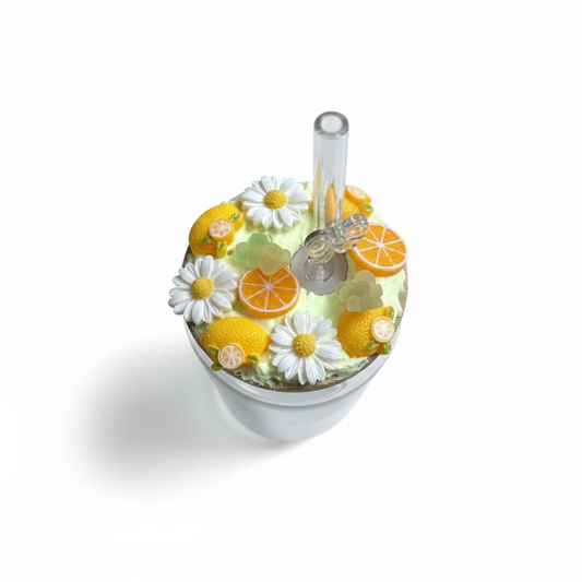 Canette verre effet chantilly