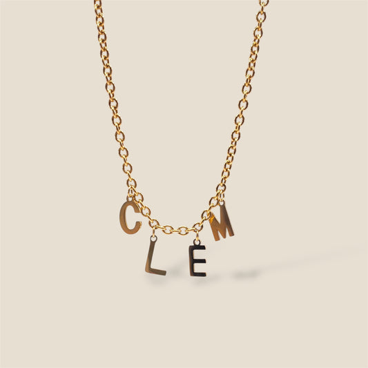 Collier initiales