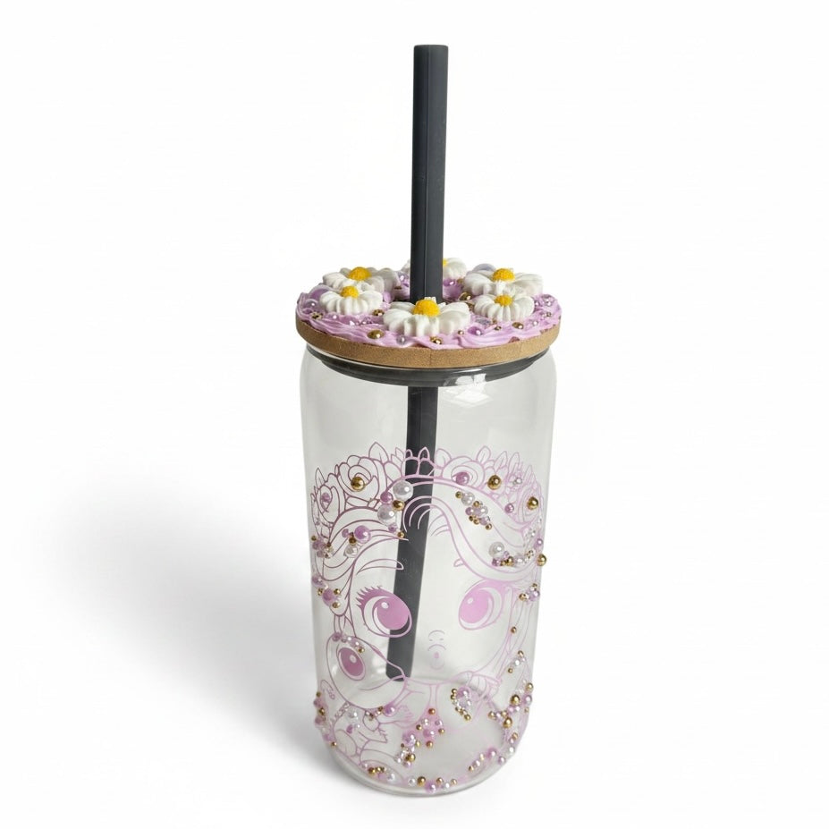 Canette verre miniatures et jewerly