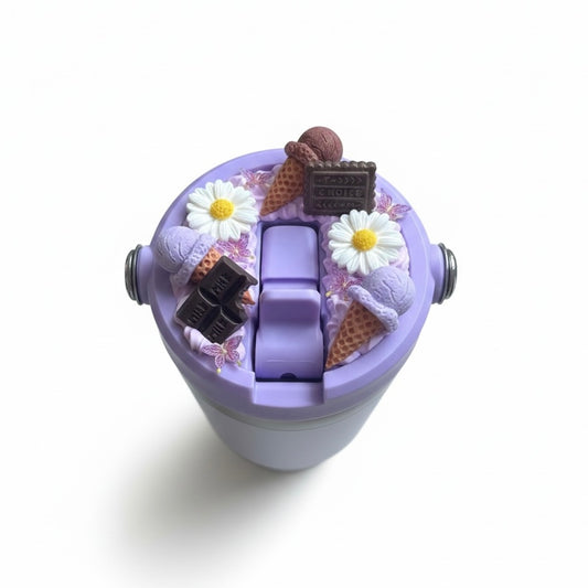 Tumbler violet glaces