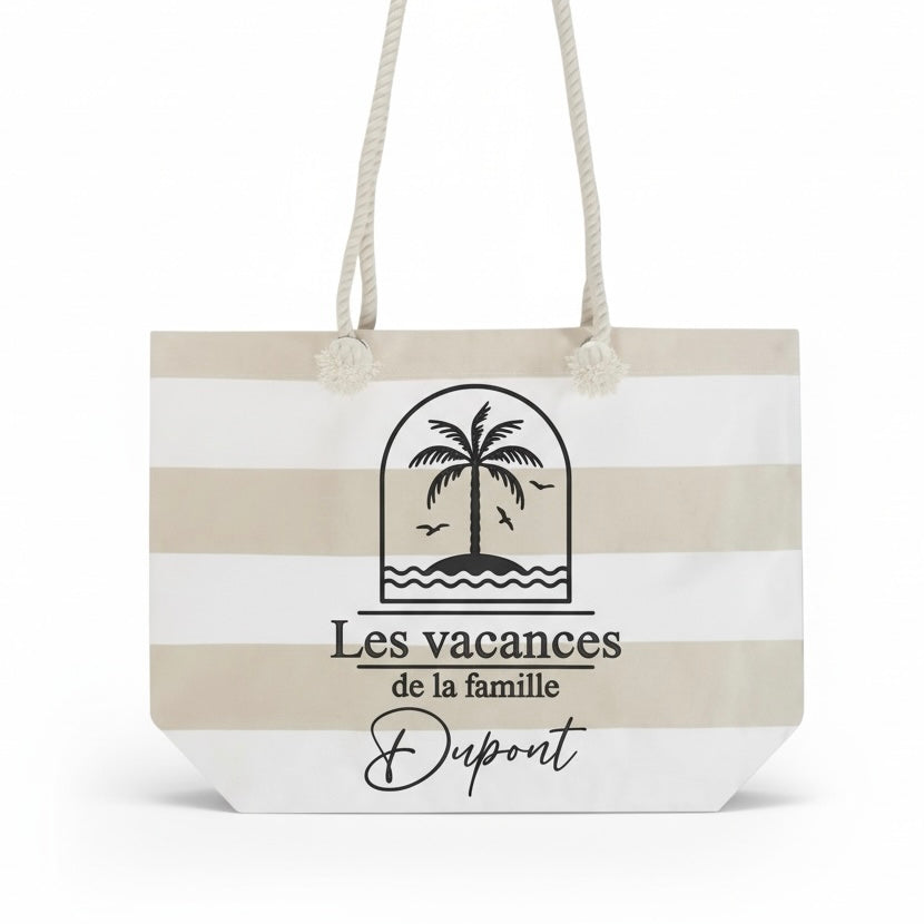 Sac plage famille